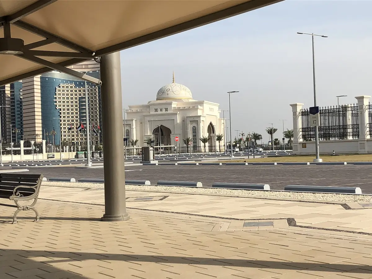 Entrance of Qasr Al Watan